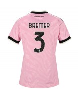 Juventus Gleison Bremer #3 Venkovní Dres pro Dámské 2026-27 Krátký Rukáv